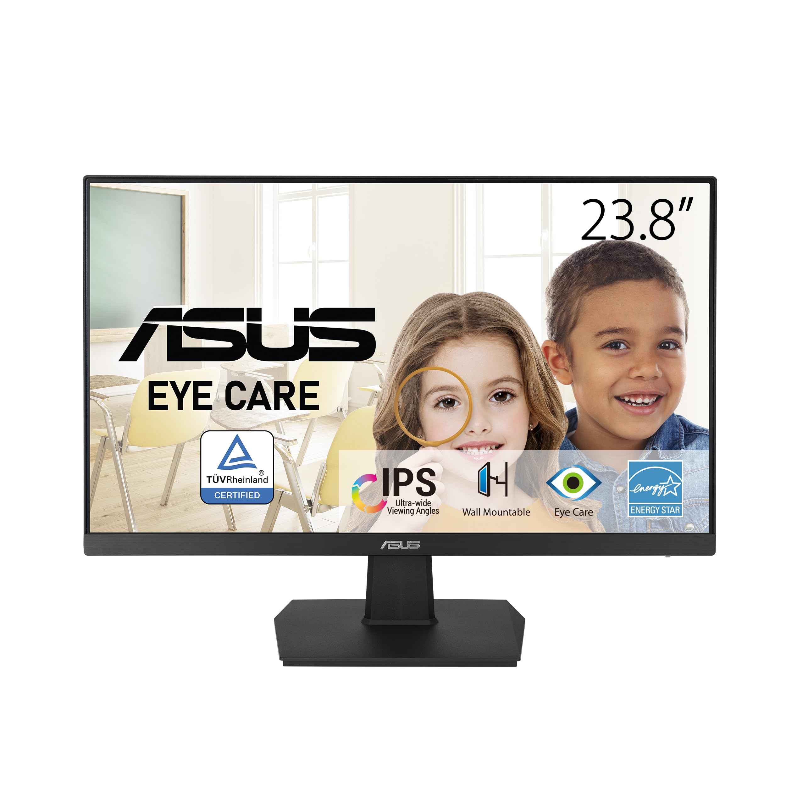 ASUS VA24EHE IPS Monitör Siyah 5ms 1920x1080, 75Hz, HDMI, DVI, VGA ...
