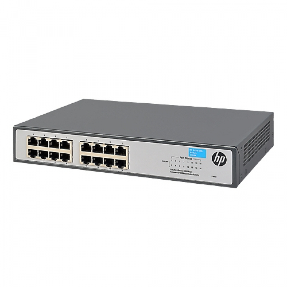 HP JH016A OFFİCECONNECT 1420-16G 16 PORT GIGABIT 10/100/1000 Switch ...