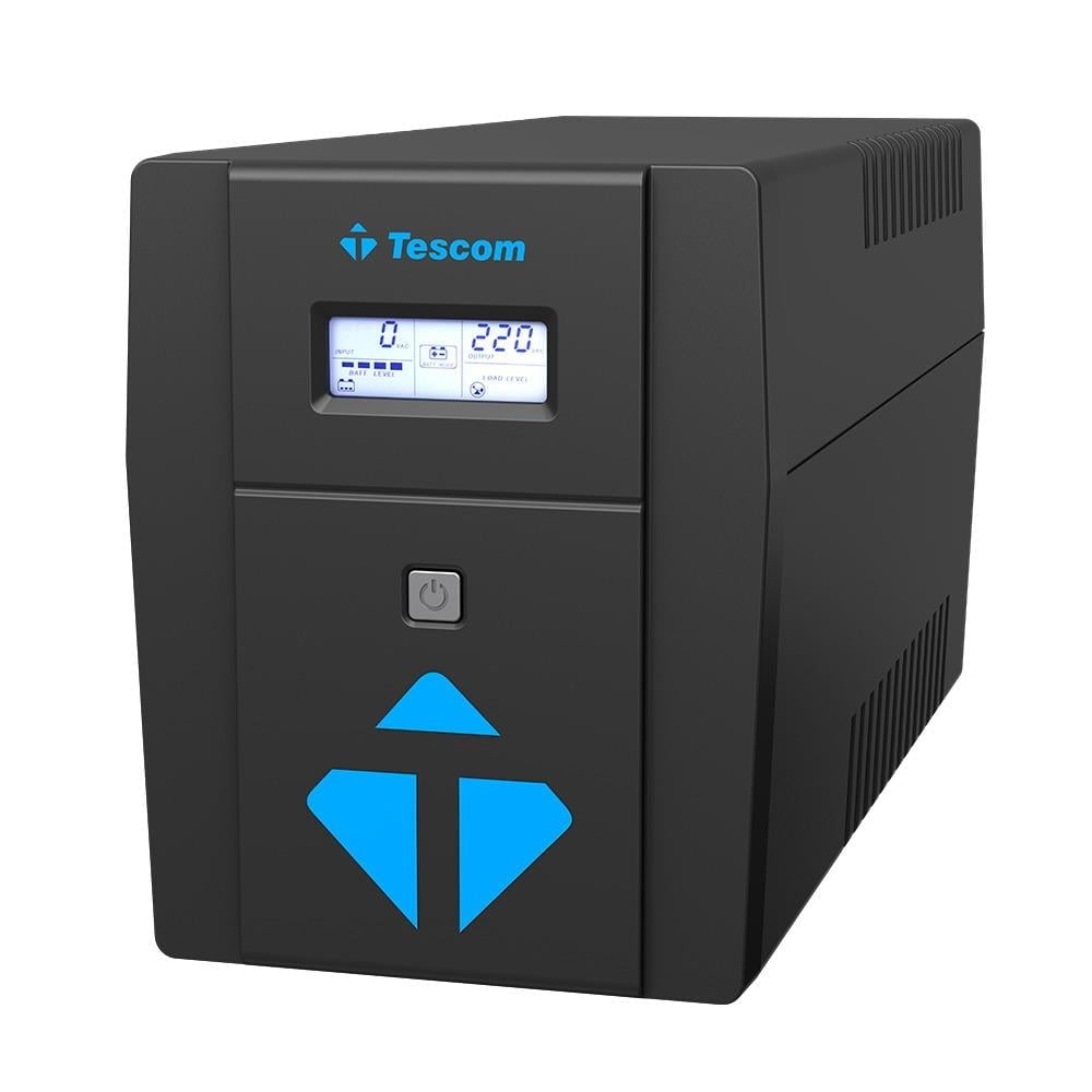 Tescom Ems TESCOM 2000VA 2x12V/9AH LINE INTERACTIVE UPS 900020315 LEO2000AP ...