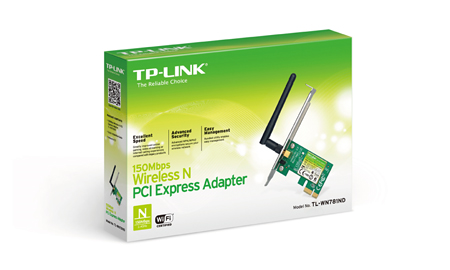TP-LINK TL-WN781ND 150Mbps Kablosuz PCI Express Adaptör WIFI ADAPTÖR