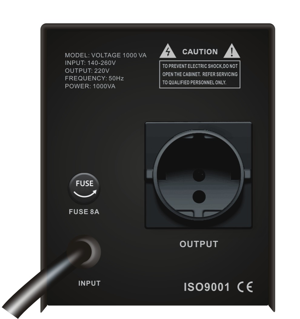 uygar enerji voltage 1000va regulator voltaj duzenleyici gerilim duzenleyici